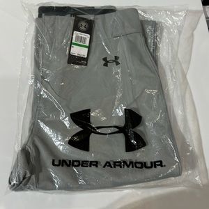 Under Armour men’s large gray baseball pant relaxed fit heat gear